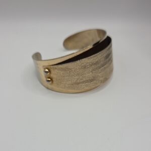 Emmons Gold Cuff Bracelet. Vintage